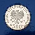 PRL, 500 złotych, 1986, Władysław I Łokietek 