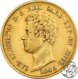 Włochy, Sardynia, 20 lirów, 1842