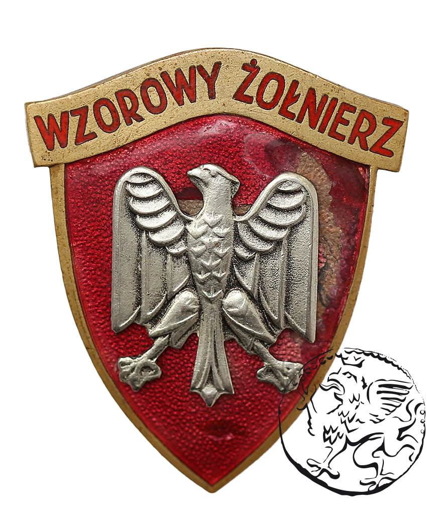 Polska, PRL, Odznaka Wzorowy Żołnierz, wz.50, Grabski