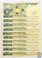 Polska, 1000 złotych, 1982, LOT 100 szt