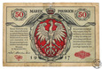 Polska, 50 marek polskich, 1916, jenerał A