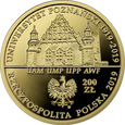 Polska, III RP, 200 złotych, 2019, Uniwersytet Poznański
