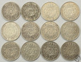 Szwecja, 1 korona, 1910-1940, lot 12 szt