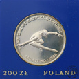 PRL, 200 złotych, 1984, Zimowe Igrzyska - Sarajewo