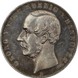 Niemcy, Hannover, 2 talary (3 1/2 guldena), 1854