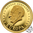 NMS, numizmat, Unia Europejska, 1999, Au 999, Adenauer