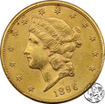USA, 20 dolarów, 1896 S