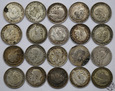 Wielka Brytania, 20 x 3 pensy 1893 -1944, LOT