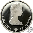 Kanada, 20 dolarów 1986, Olimpida, Calgary 1988 - Narciarstwo 
