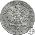 PRL, 5 złotych, 1971, rybak