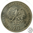 Polska, 20 złotych, 1976, Nowotko, PCGS MS 65