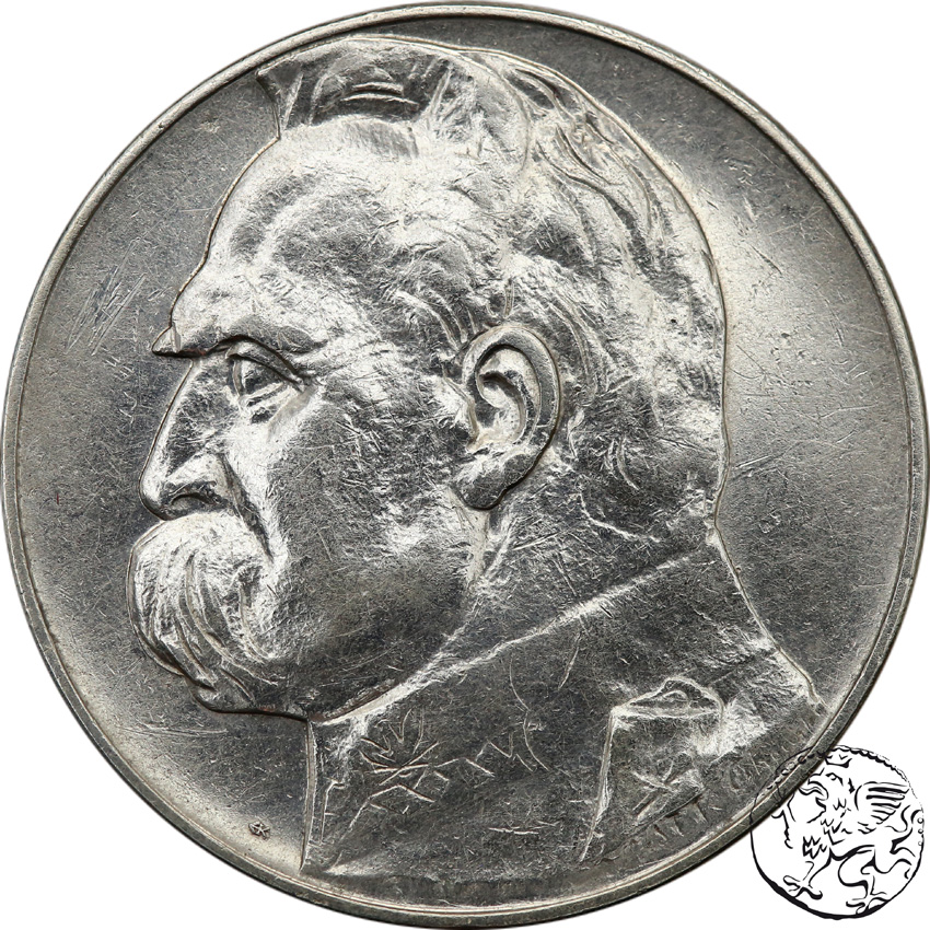II RP, 10 złotych, 1934, Piłsudski