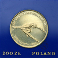 PRL, 200 złotych, 1984, XIV Zimowe Igrzyska - Sarajewo