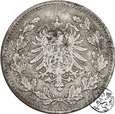 Niemcy, 50 pfennig, 1877 G