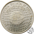 PRL, 500 złotych, 1986, XII MŚ w Piłce Nożnej - Meksyk 86