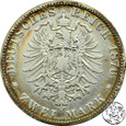 Niemcy, Bawaria, 2 marki 1876 D