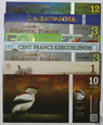 Swiat, banknoty fantazyjne / regionalne, LOT 10 szt