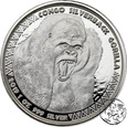 Kongo, 5000 franków, 2019, Goryl, uncja srebra