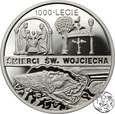 III RP, 10 złotych, 1997, Św. Wojciech 