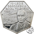 III RP, 300000 złotych, 1994, 70-lecie odrodzenia Banku Polskiego