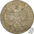 II RP, 10 złotych, 1933, głowa kobiety