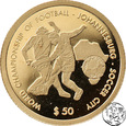 NMS, Namibia, 50 dolarów, 2009, FIFA World Cup 2010