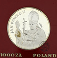 PRL, 1000 złotych, 1982, Jan Paweł II, PRÓBA #