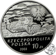 III RP, 10 złotych, 2003, gen. Maczek 