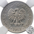 PRL, 20 groszy, 1962, NGC MS 64