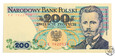 Polska, 200 złotych, 1988 EK
