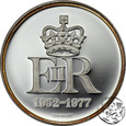 Niemcy, medal, Elżbieta II, 25 jubileusz koronacji, Ag 999