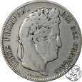 Francja, 5 franków, 1841 W