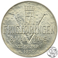 Norwegia, 25 koron, 1970, 25. rocznica wyzwolenia