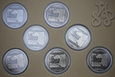Kolekcja numizmatów, 7 x Starożytne Cuda Świata