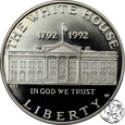 USA, dolar, 1992, White House