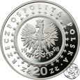 III RP, 20 złotych, 1998, Zamek w Kórniku 