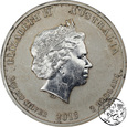 Australia, 2 dolary, 2013, Rok Węża, 2 uncje srebra