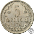 Litwa, 5 litów, 1925