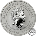 Australia, 50 centów, 2021, Rok Wołu, 1/2 uncji srebra