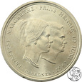 Dania, 10 koron, 1967, Ślub księżniczki Małgorzaty