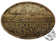 Polska, odznaka pamiątkowa Witkowice 1918