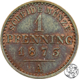 Niemcy, Prusy, 1 pfennig, 1873