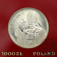 PRL, 1000 złotych, 1982, Jan Paweł II, PRÓBA 