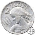 II RP, 2 złote, 1925 kropka