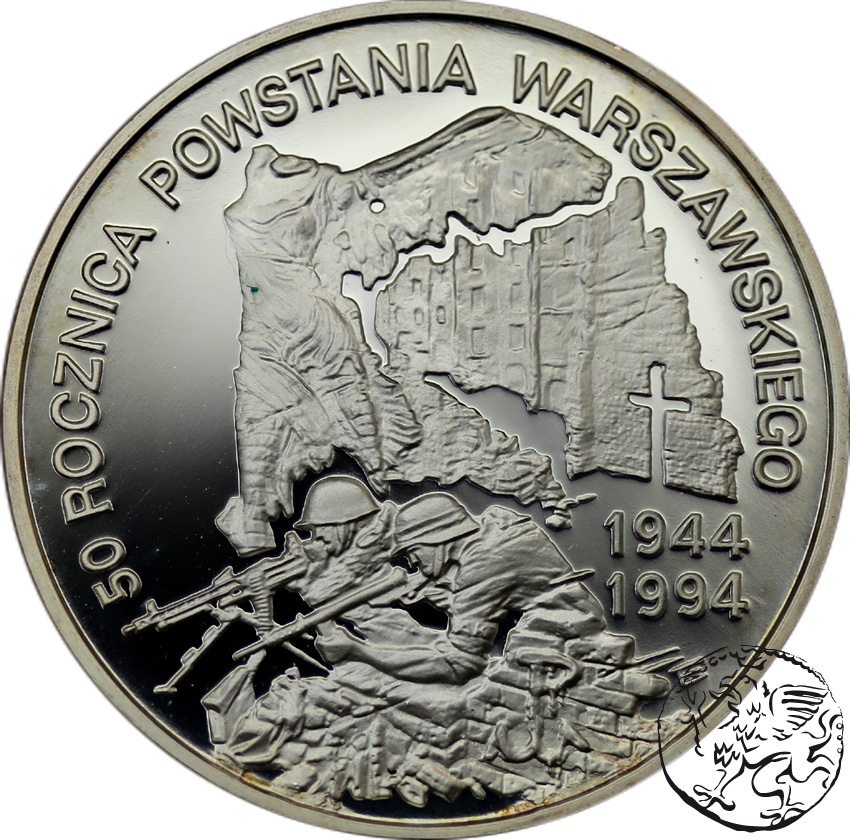 III RP, 300000 zł, 1994,  Powstanie Warszawskie