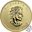 Kanada, 5 dolarów, 2015, Myszołów rdzawosterny, uncja srebra