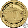 NMS, Wyspy Salomona, 1 dolar, 2013, Świątynia Artemidy
