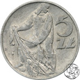 PRL, 5 złotych, 1959, rybak