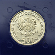 PRL, 500 złotych, 1988, XIV MŚ w piłce - Włochy 