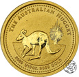Australia, 15 dolarów, 2005, 1/10 uncji złota, Kangur